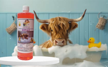 Swacch Shampoo Specially Formulated for Buffalo (1 Litre) Strawberry