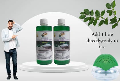 Swacch Diffuser Aroma Liquid (500ml) (Pack of 2) Mogra