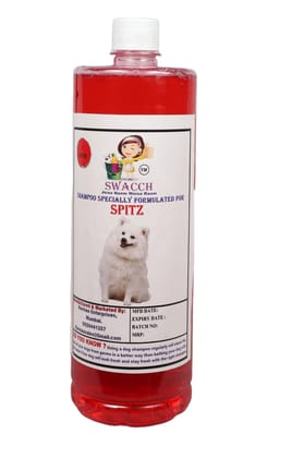 Swacch Shampoo Specially Formulated for Spitz (1 Litre) Strawberry