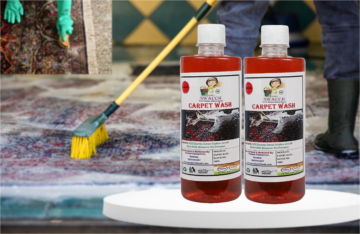 Swacch Carpet Wash (500ml) (Pack of 2) Lemon