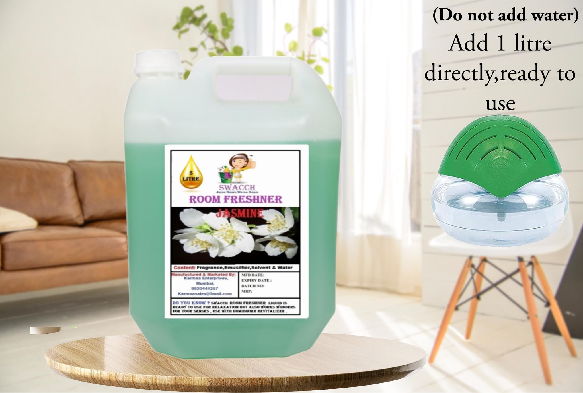Swacch Room Freshner (5 Litre) Jasmine