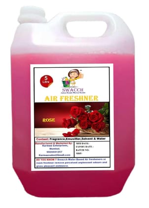 Swacch Air Freshner (5 Litre) Rose