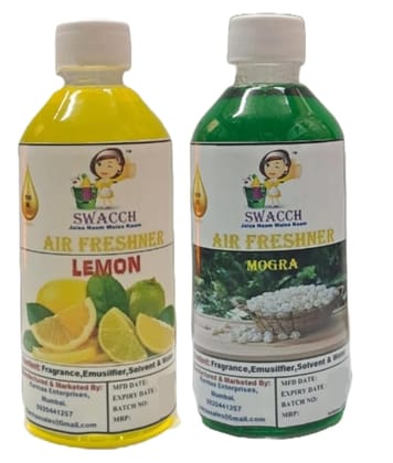 Swacch Air Freshner (200ml) (Combo Pack of 2) Lemon & Mogra