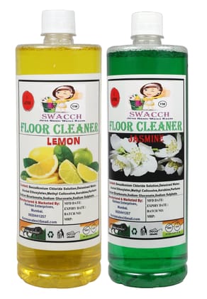 HOME CARE COMBO Floor Cleaner Lemon & Floor Cleaner Jasmine (1 Litre) (Pack of 2) HOME CARE COMBO Floor Cleaner Lemon & Floor Cleaner Jasmine (1 Litre) (Pack of 2)