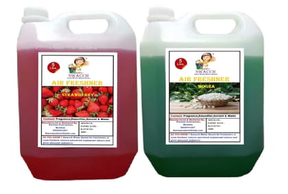 Swacch Air Freshner (5 Litre) (Pack of 2) Strawberry & Mogra