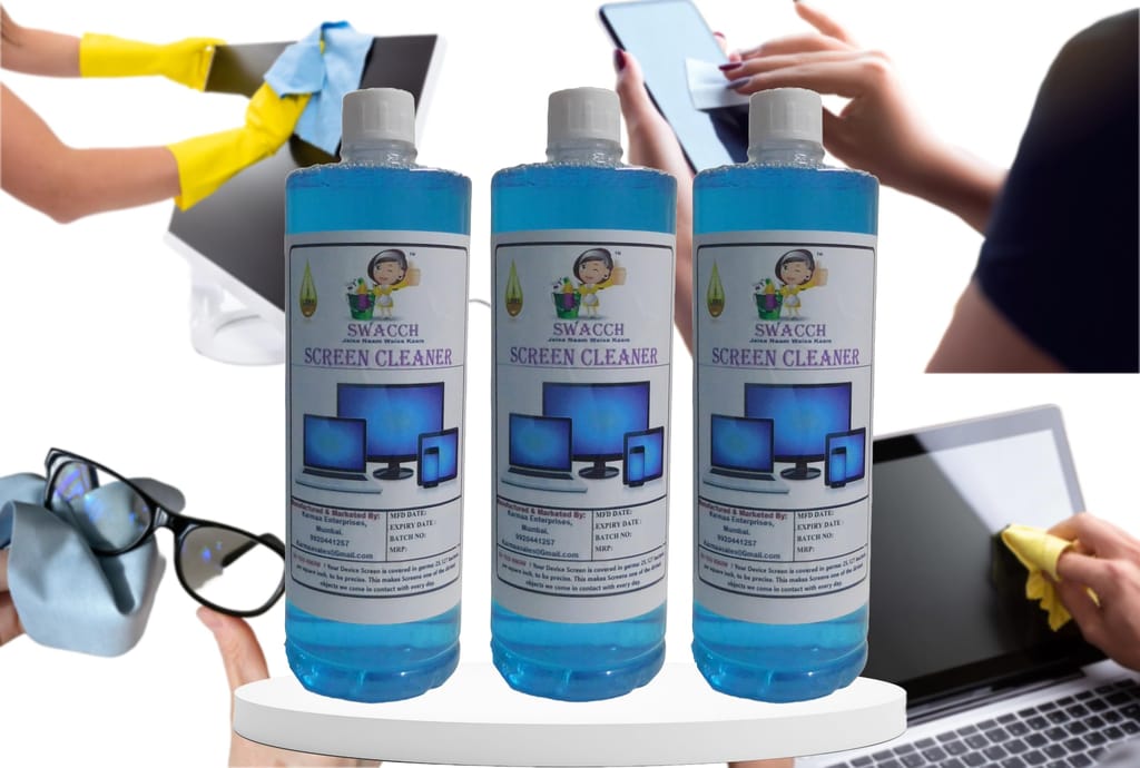 Swacch Screen Cleaner (1 Litre) (Pack of 3)