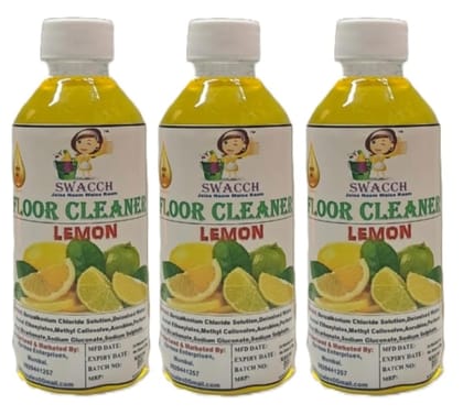 Swacch Floor Cleaner (200ml) (Pack of 3) Lemon