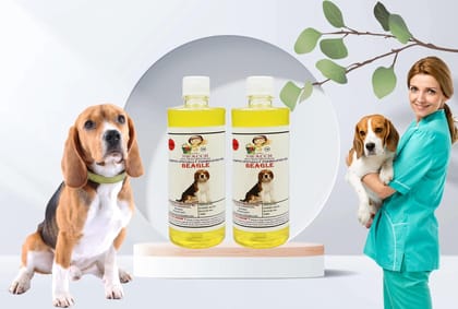 Swacch Shampoo Specially Formulated for Beagle (500ml) (Pack of 2) Lemon