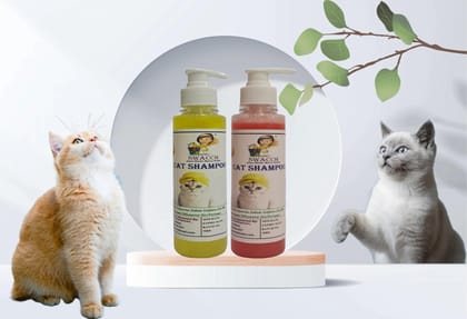 SWACCH Premium Shampoo for CAT Shampoo (200ML) (Combo Pack of 2) Lemon & Strawberry SWACCH Premium Shampoo for CAT Shampoo (200ML) (Combo Pack of 2) Lemon & Strawberry