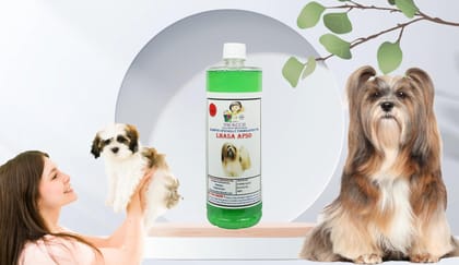 Swacch Shampoo Specially Formulated for Lhasa APSO (1 Litre) Neem Alovera