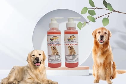 SWACCH Premium Shampoo for Golden Retriever (200ML) (Pack of 2) Strawberry