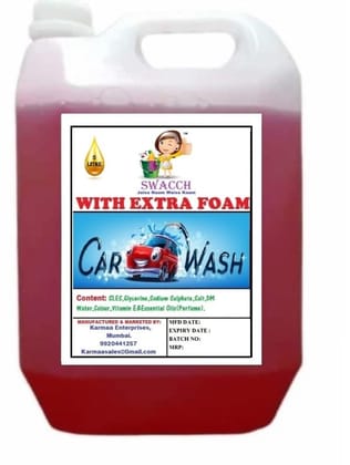 Swacch CAR WASH (5 Litre) High Foam
