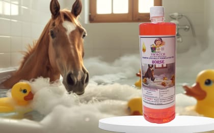 Swacch Shampoo Specially Formulated for Horse (1 Litre) Strawberry