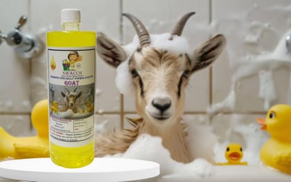 Swacch Shampoo Specially Formulated for Goat (1 Litre) Lemon