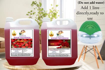 Swacch Room freshner (5 Litre) (pack of 2) Strawberry & Rose