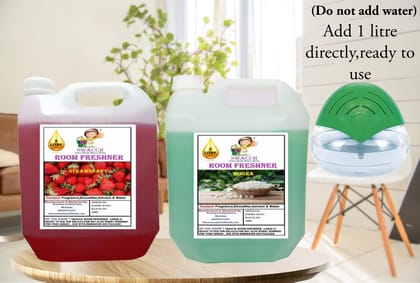 Swacch Room Freshner (5 Litre) (Pack of 2) Strawberry & Mogra