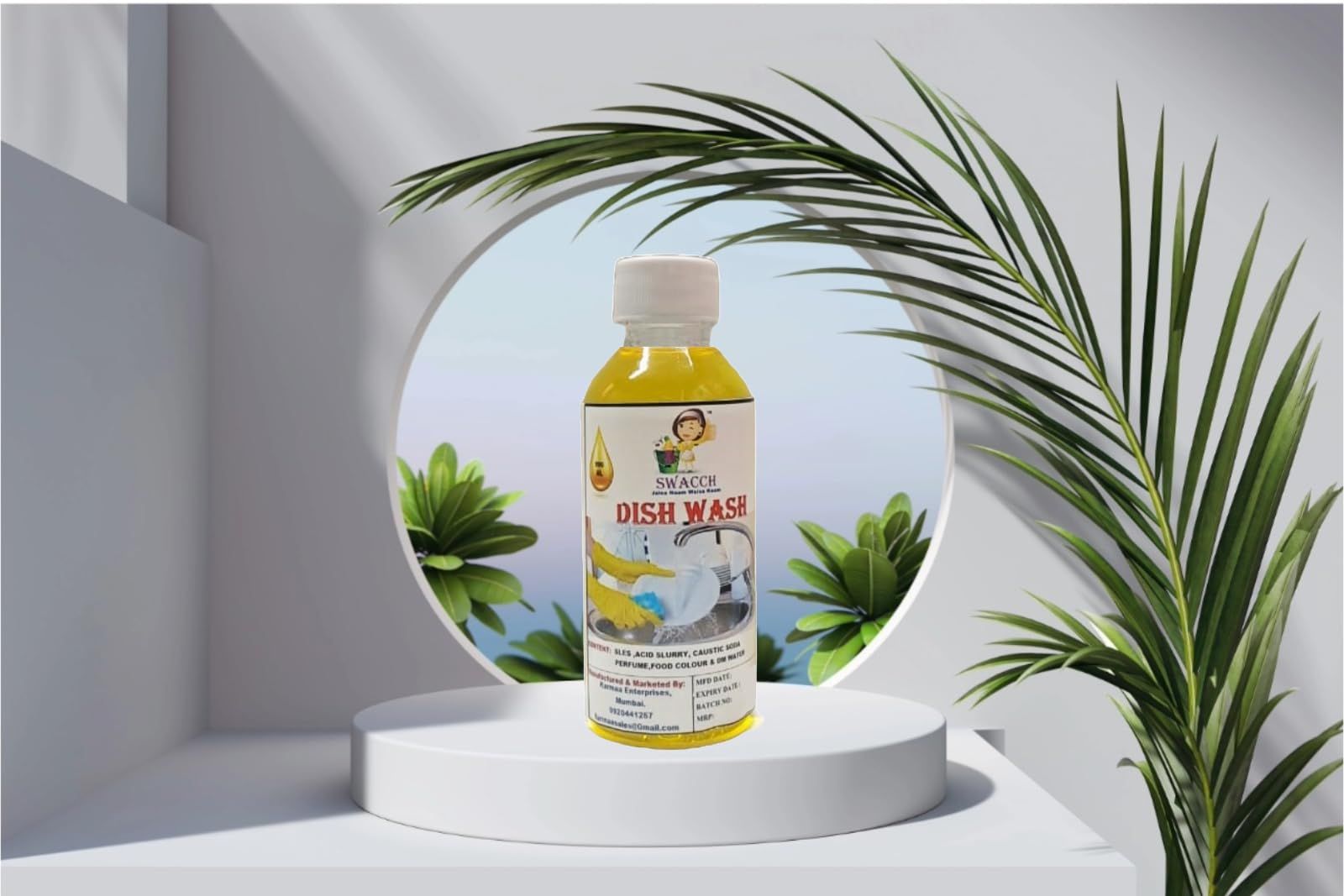 Swacch Dish Wash (200ml) Lemon