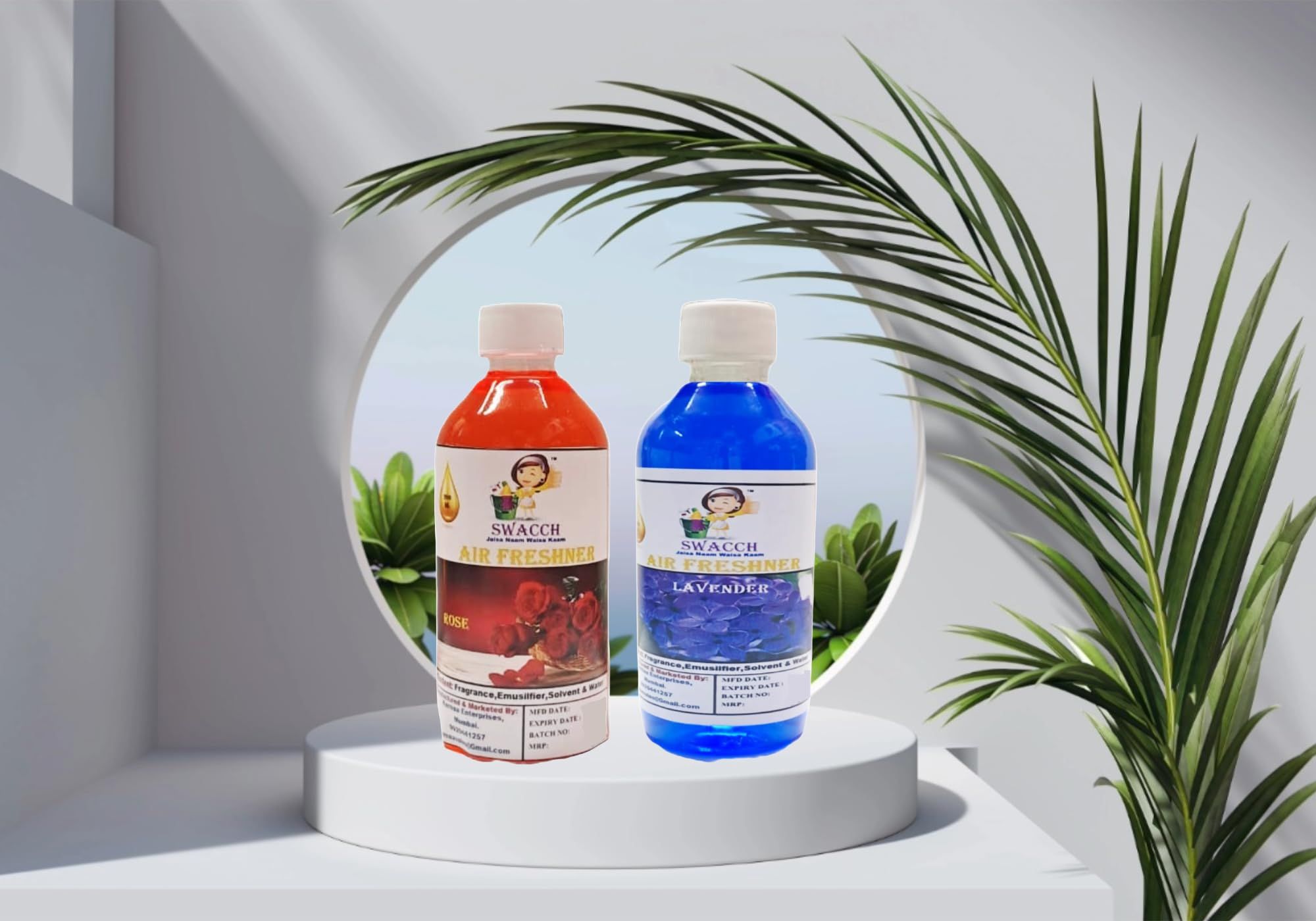 Swacch Air Freshner (200ml) (Combo Pack of 2) Rose & Lavender