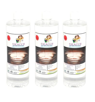 Swacch GLYCERINE (1 Litre) (Pack of 3) Swacch GLYCERINE (1 Litre) (Pack of 3)
