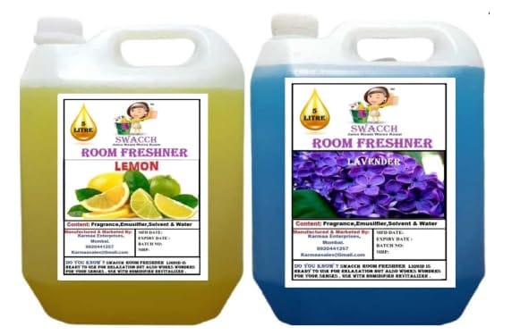 Swacch Room Freshner (5 Litre) (Pack of 2) Lemon & Lavender