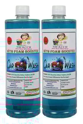 BUY 1 GET 1 FREE CAR WASH SHAMPOO WITH FOAM BOOSTER