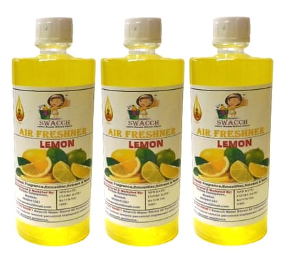 Swacch Air Freshner (500ml) (Pack of 3) Lemon