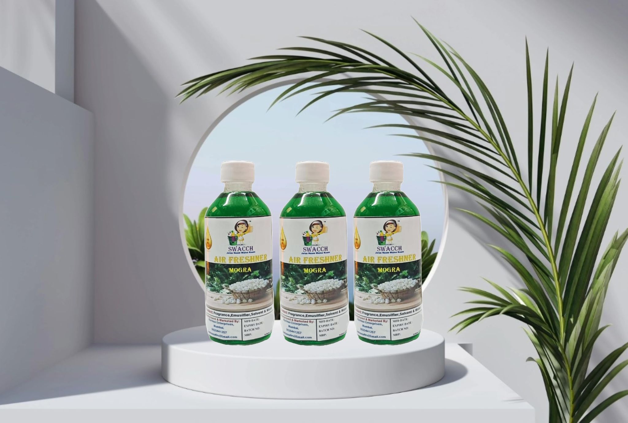 Swacch Air Freshner (200ml) (Pack of 3) Mogra