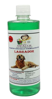 SWACCH Shampoo Specially FORMULATED for Labrador (500ML) NEEM ALOVERA