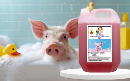 Swacch Shampoo Specially Formulated for Pig (5 Litre) Strawberry