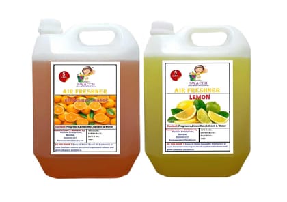 Swacch Air Freshner (5 Litre) (Pack of 2) Orange & Lemon
