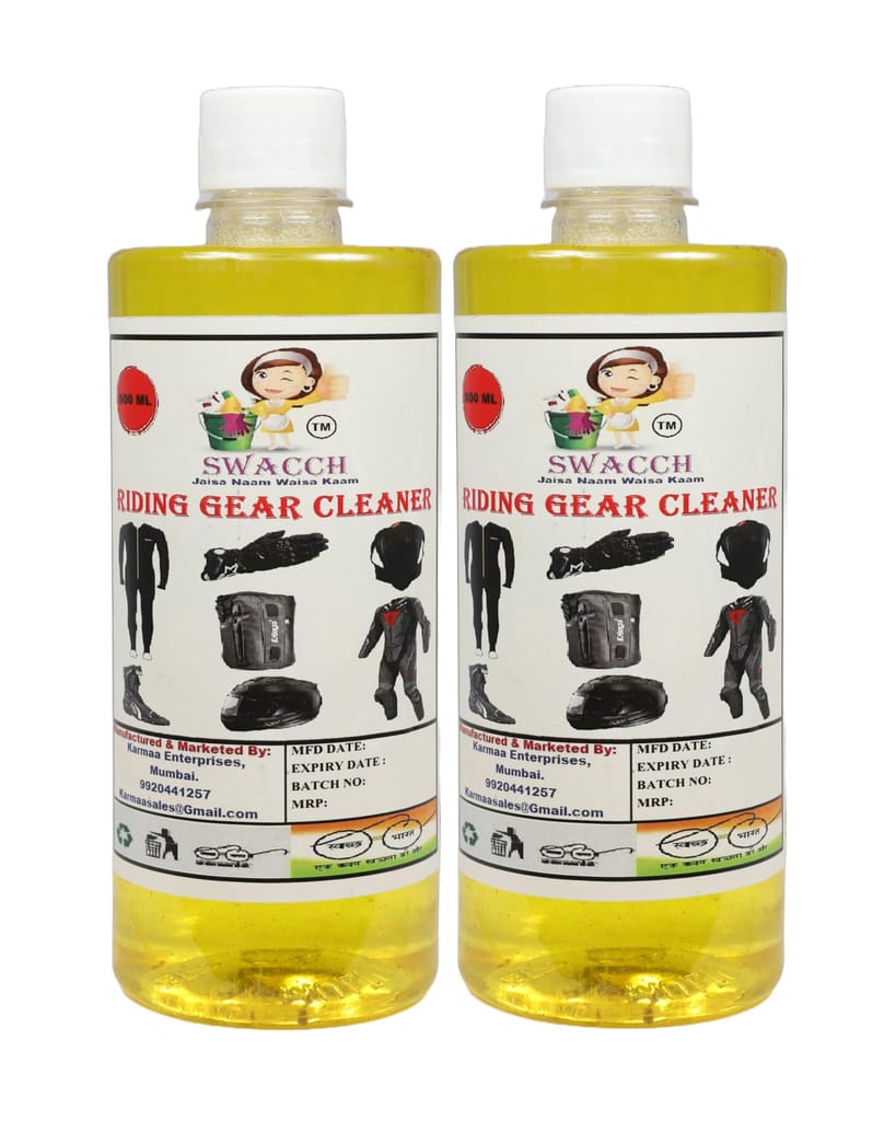 SWACCH RIDING GEAR CLEANER (500ML) (PACK OF 2)