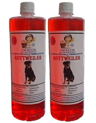 Shampoo Specially Formulated for Strawberry (Rottweiler 2 Litre)