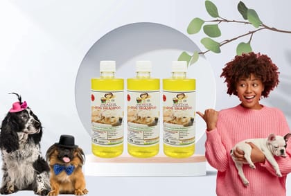 SWACCH Dog Shampoo (500ML) (Combo Pack of 3) Lemon SWACCH Dog Shampoo (500ML) (Combo Pack of 3) Lemon