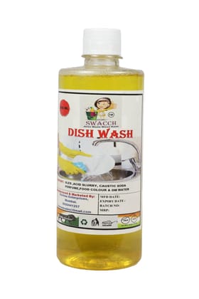 Swacch Dish Wash (500ml) Lemon