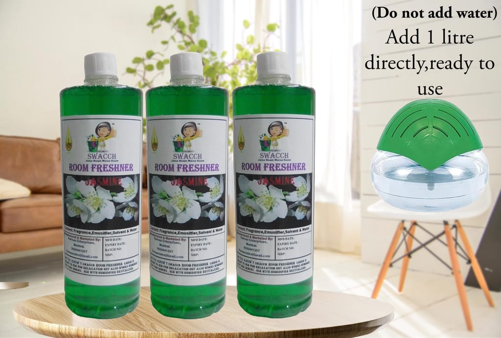 Swacch Room Freshner (1 Litre) (Pack of 3) Jasmine