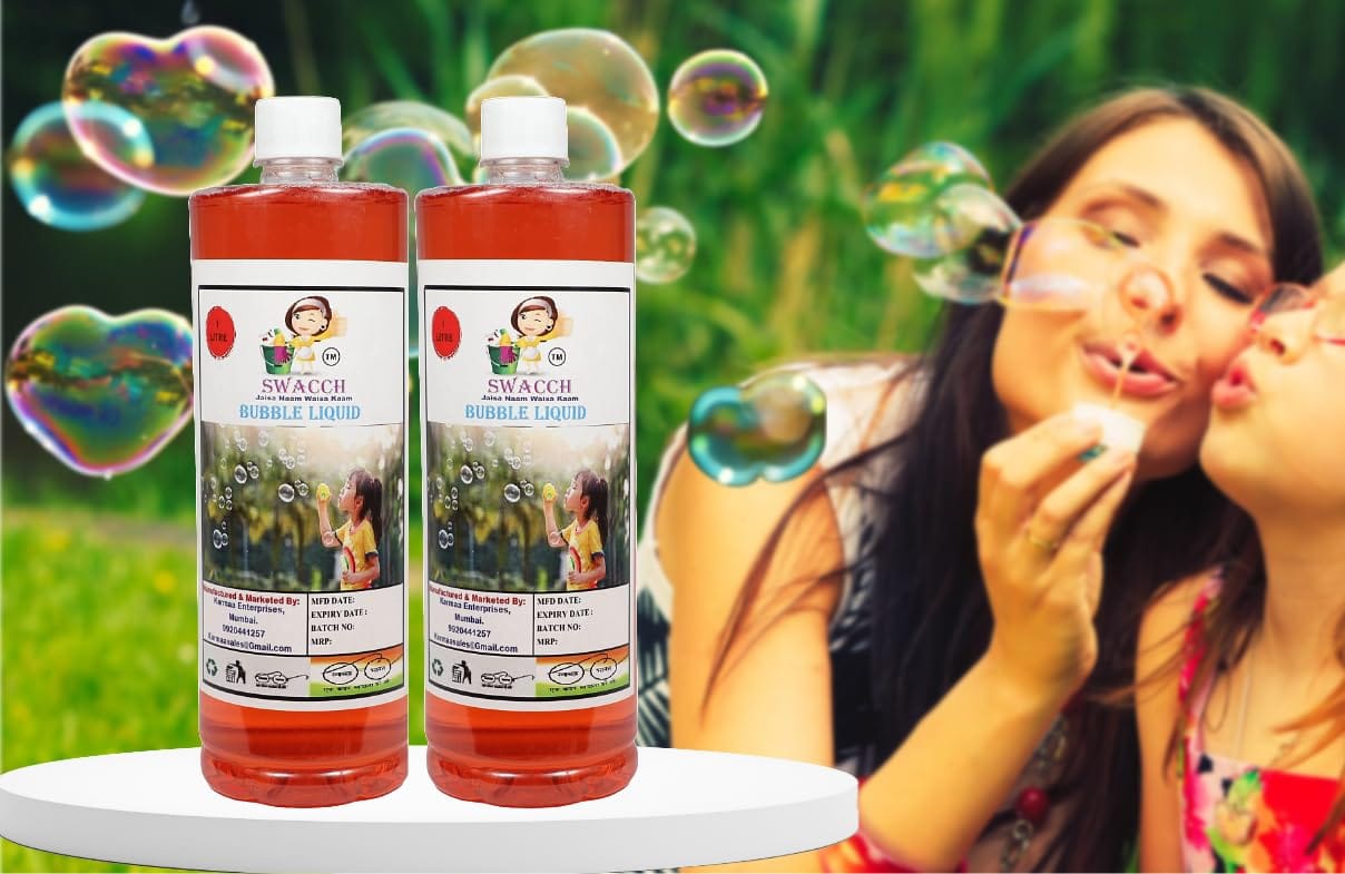 Swacch BUBBLE LIQUID (1 Litre) (Pack of 2)
