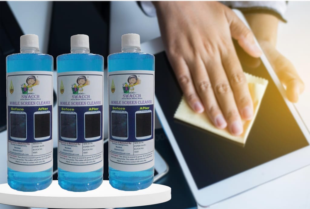 Swacch Mobile Cleaner (1 Litre) (Pack of 3)