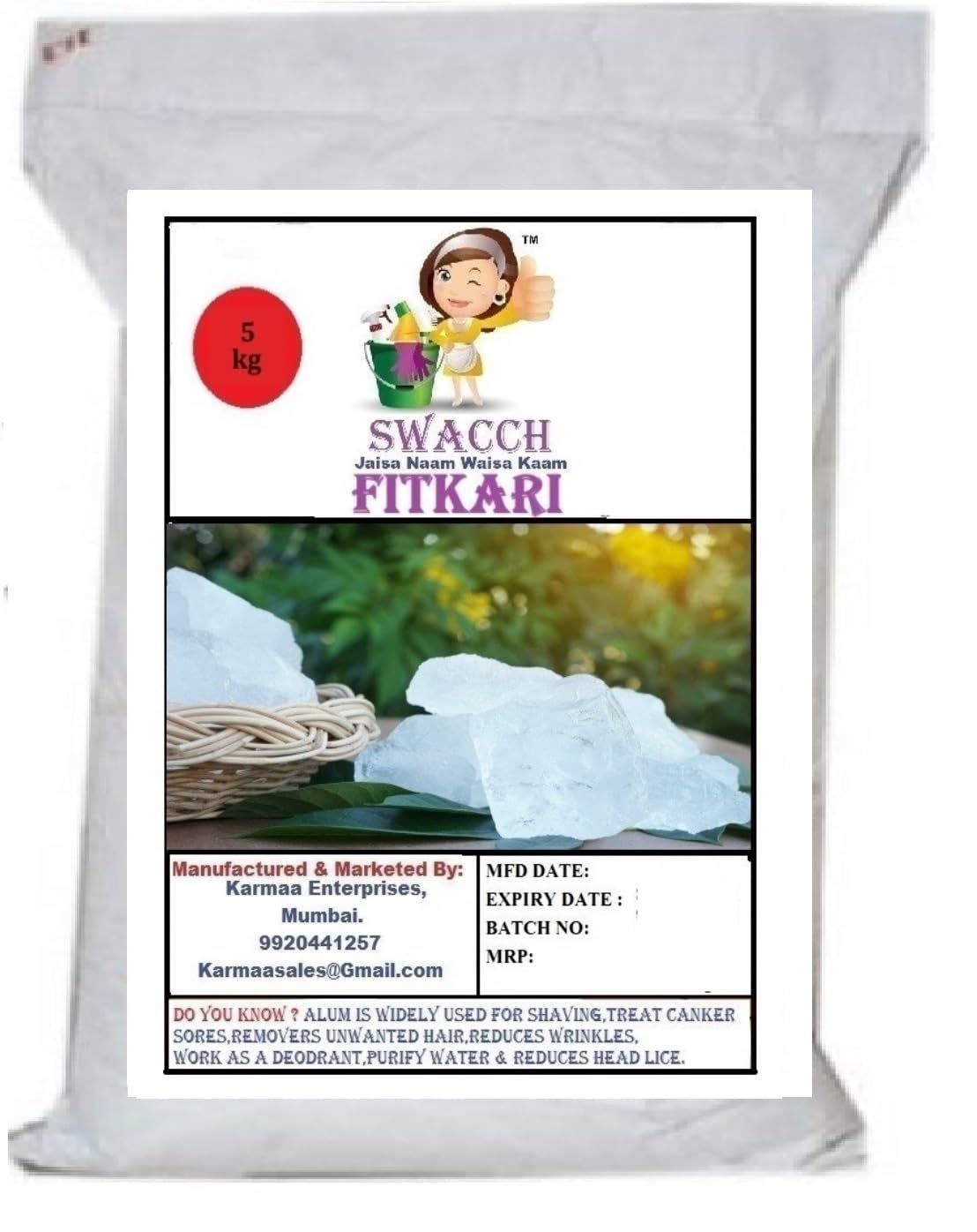 Fitkari (5 Kg)