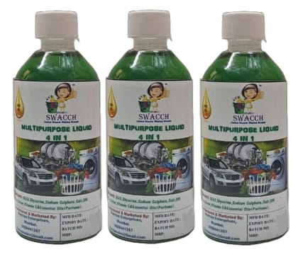 Swacch Multipurpose Liquid (200ml) (Pack of 3)