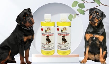 Swacch Shampoo Specially Formulated for Rottweiler (500ML) (Combo Pack of 2) Lemon