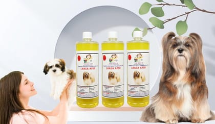 Swacch Shampoo Specially Formulated for Lhasa APSO (1 Litre) (Combo Pack of 3) Lemon