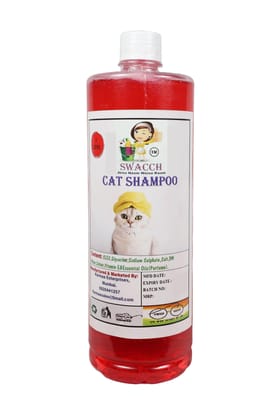 Swacch Cat Shampoo (1 Litre) Strawberry