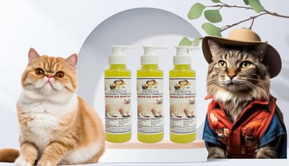 SWACCH Premium Shampoo for American Bobtail (200ML) (Pack of 3) Lemon