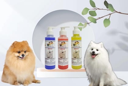 SWACCH Premium Shampoo for Spitz (200ML) (Combo Pack of 2) Lavender, Jasmine & Lemon