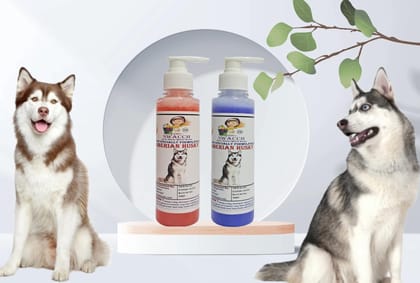 SWACCH Premium Shampoo for Siberian Husky (200ML) (Combo Pack of 2) Jasmine & Lavender