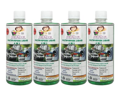 Swacch Multipurpose Liquid 4 IN 1 500ML(PACK OF 4)