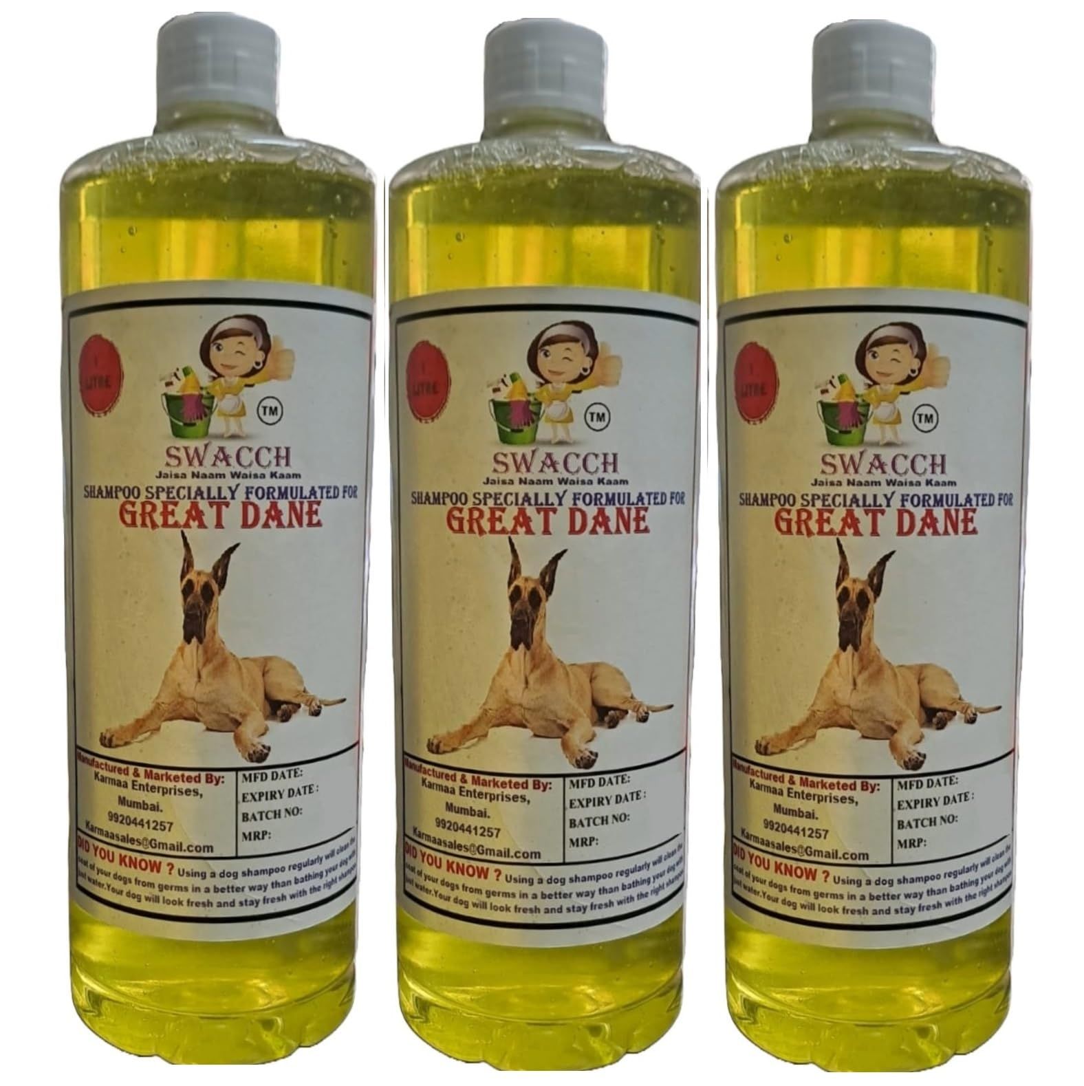 Shampoo Specially Formulated for Lemon (Great DEN 3 Litre)