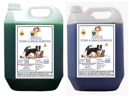 STAIN & ODOUR REMOVER COMBO 5 LITRE (PACK OF 2) MOGRA LAVENDER