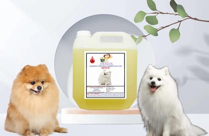 Swacch Shampoo Specially Formulated for Spitz (10 Litre) Lemon