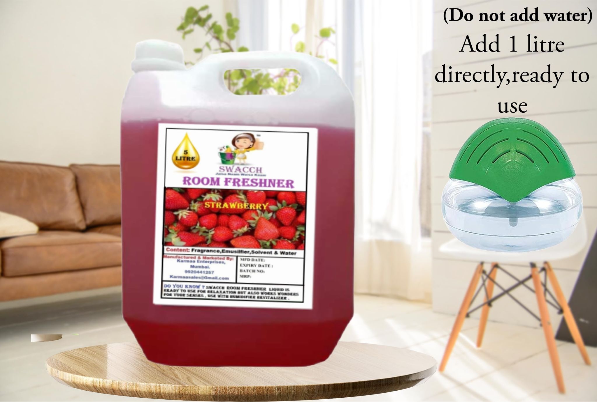 Swacch Room Freshner (5 Litre) strawberry